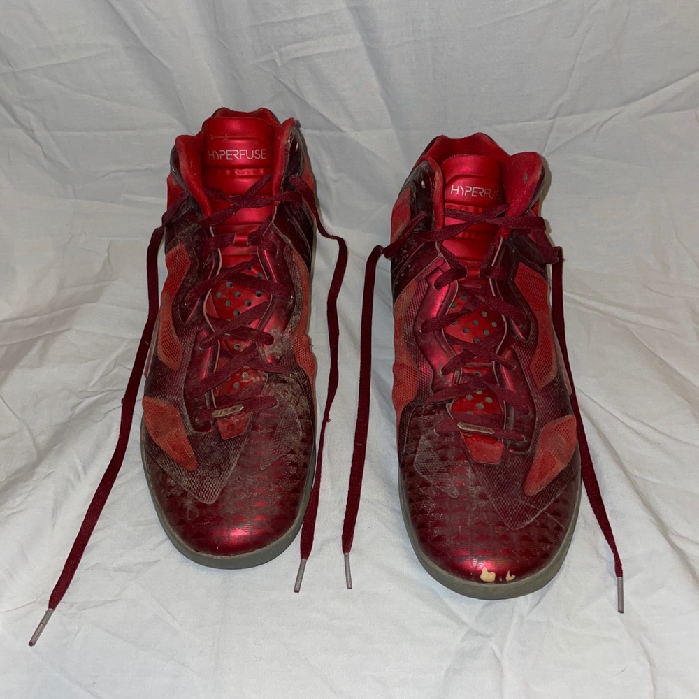 Red Nike HyperFuse